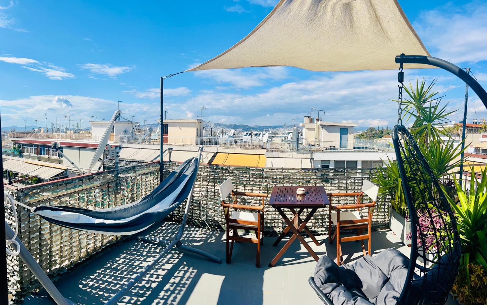 Olympus! Athens! Studio In The Sky!! 20' Walk To The Acropolis エクステリア 写真